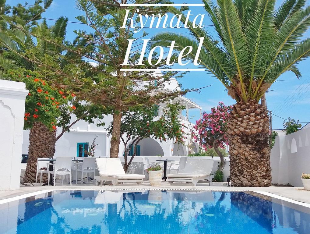 Kymata Hotel Kamári Eksteriør bilde